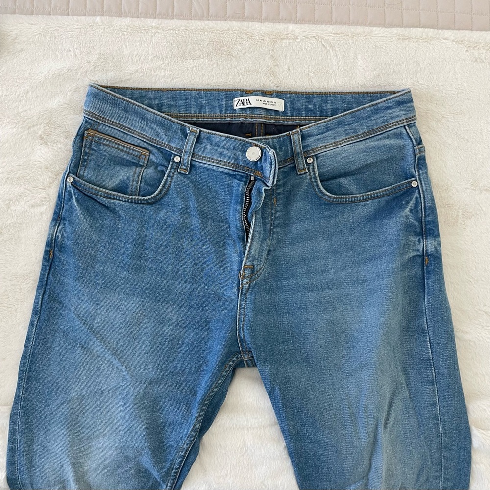 Zara Men’s Jeans (light wash) (Men’s Size W32) - Picture 9 of 13